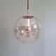Suspension Space Age in smoked glass
