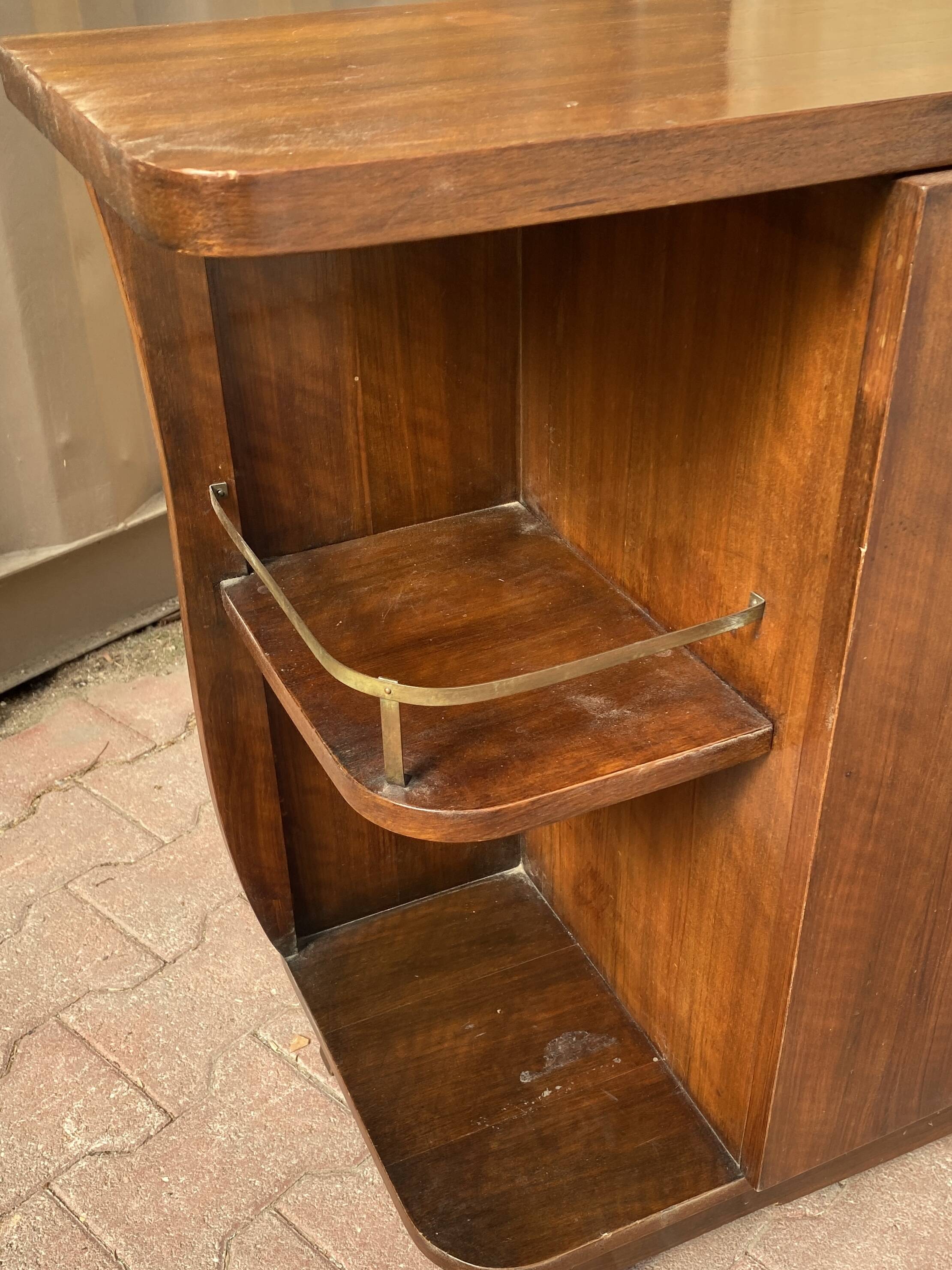 Art Deco style bar cabinet