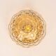Wall/Ceiling Light in Smoked Glass, Sputnik, Germany