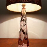 Large Murano glass table lamp