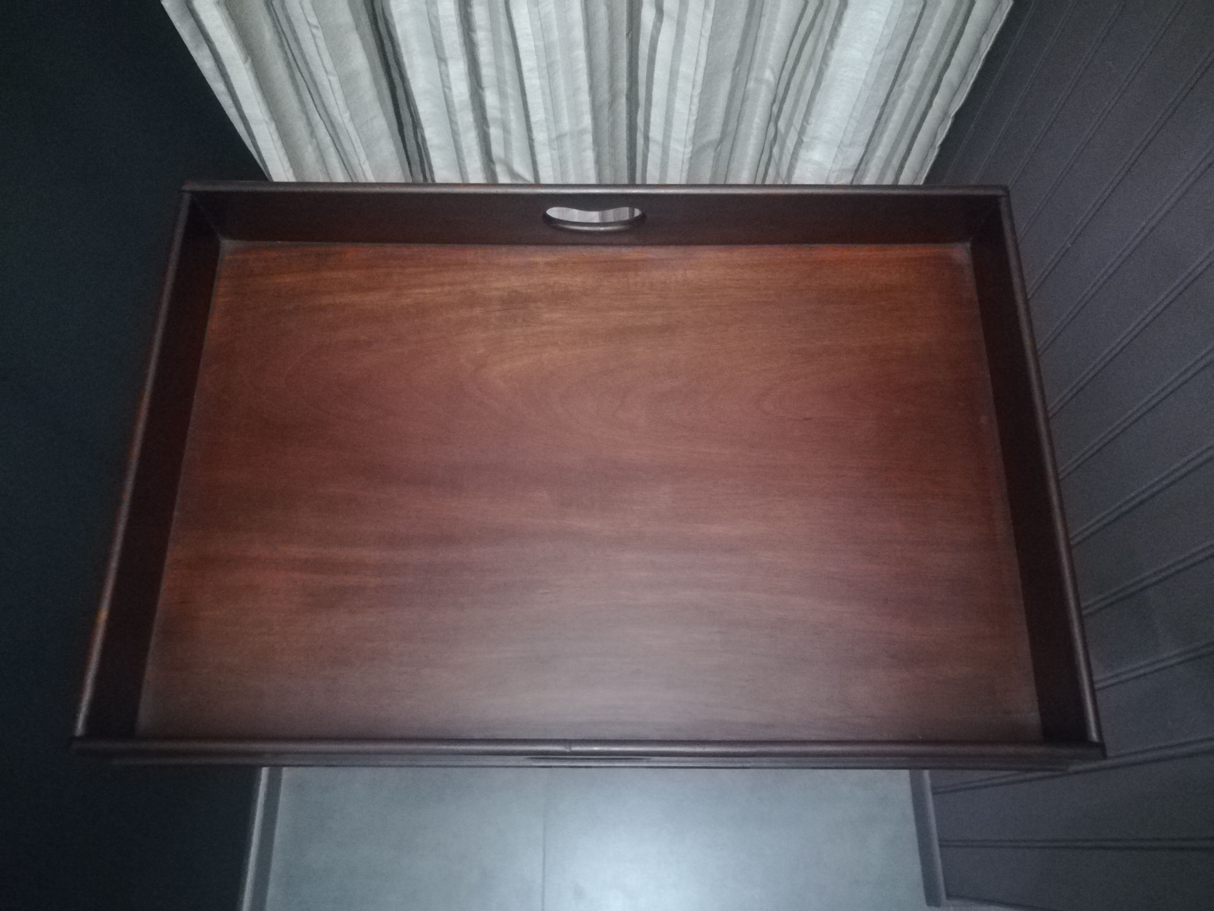 Mahogany Folding Butler Table