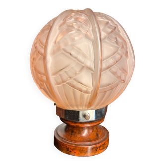 Art Deco Hot Air Balloon Glass Paste Lamp