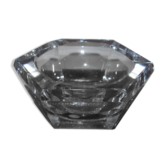 Val Saint Lambert crystal ashtray