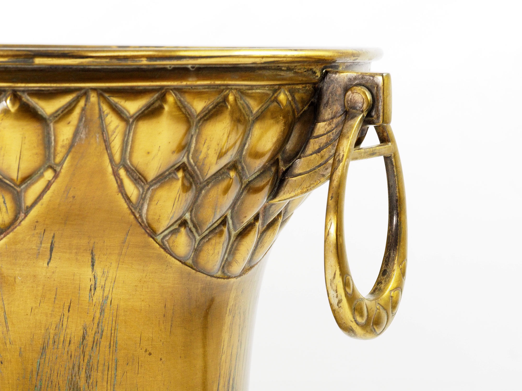 WMF Art Nouveau "Secession" champagne cooler ice bucket-circa 1900s