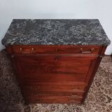 Louis XVI mahogany secretary, 18th century