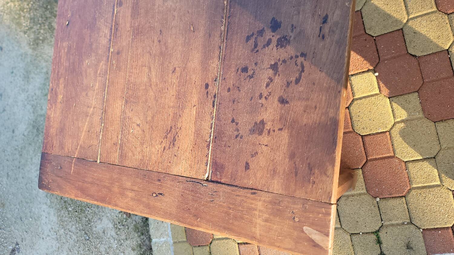 Old farm table
