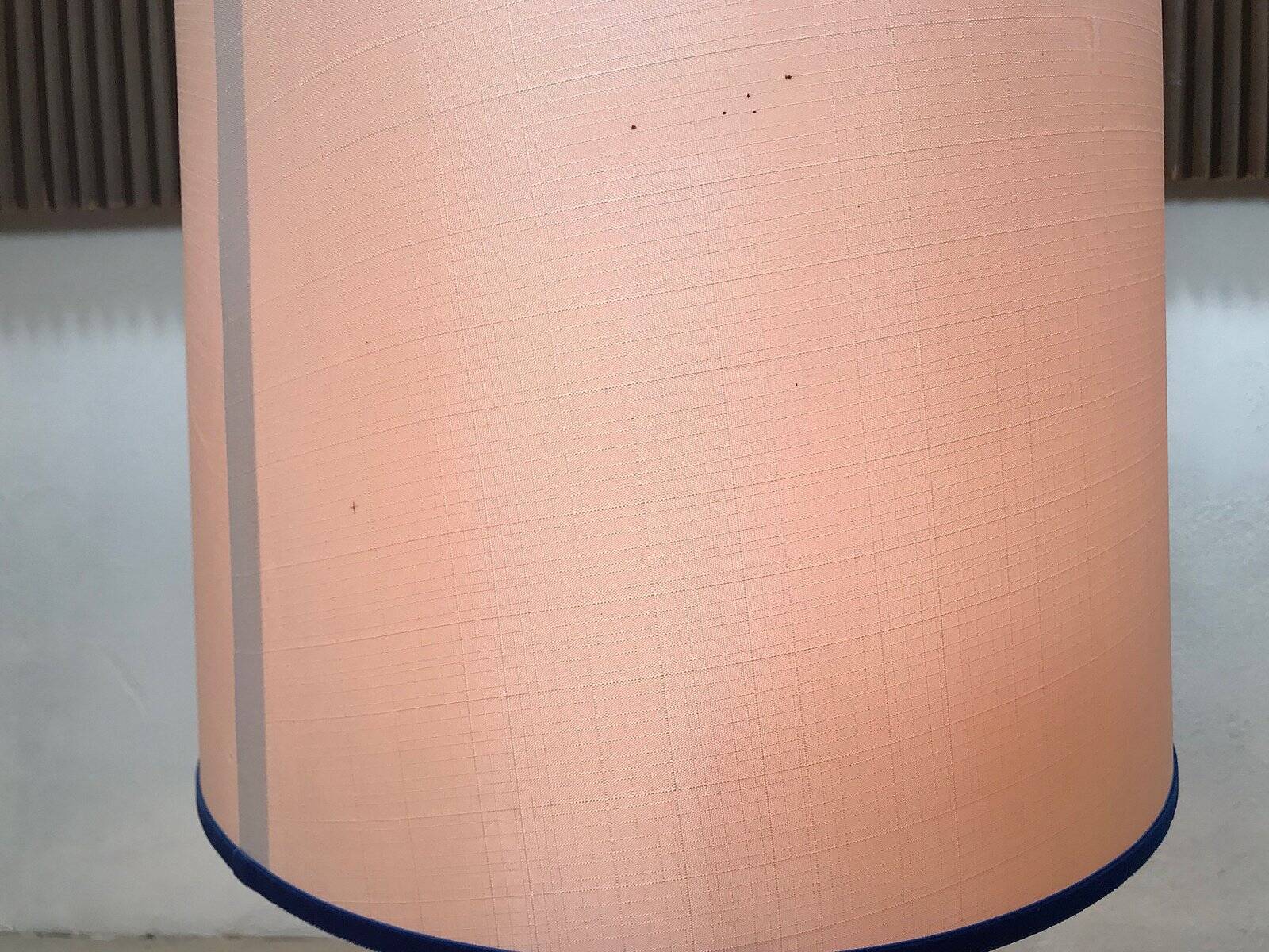 Large glazed ceramic art table lamp from Krösselbach, West-Germany, 1960s
