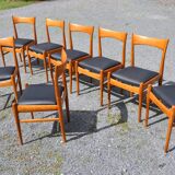 8 Scandinavian-style chairs