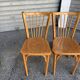 (Lot) 5 Vintage Baumann Bistro Chairs