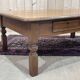 Teak coffee table with 2 drawers from the 1950s.