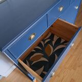 Large chest of drawers Rød Sødgren blue ganne