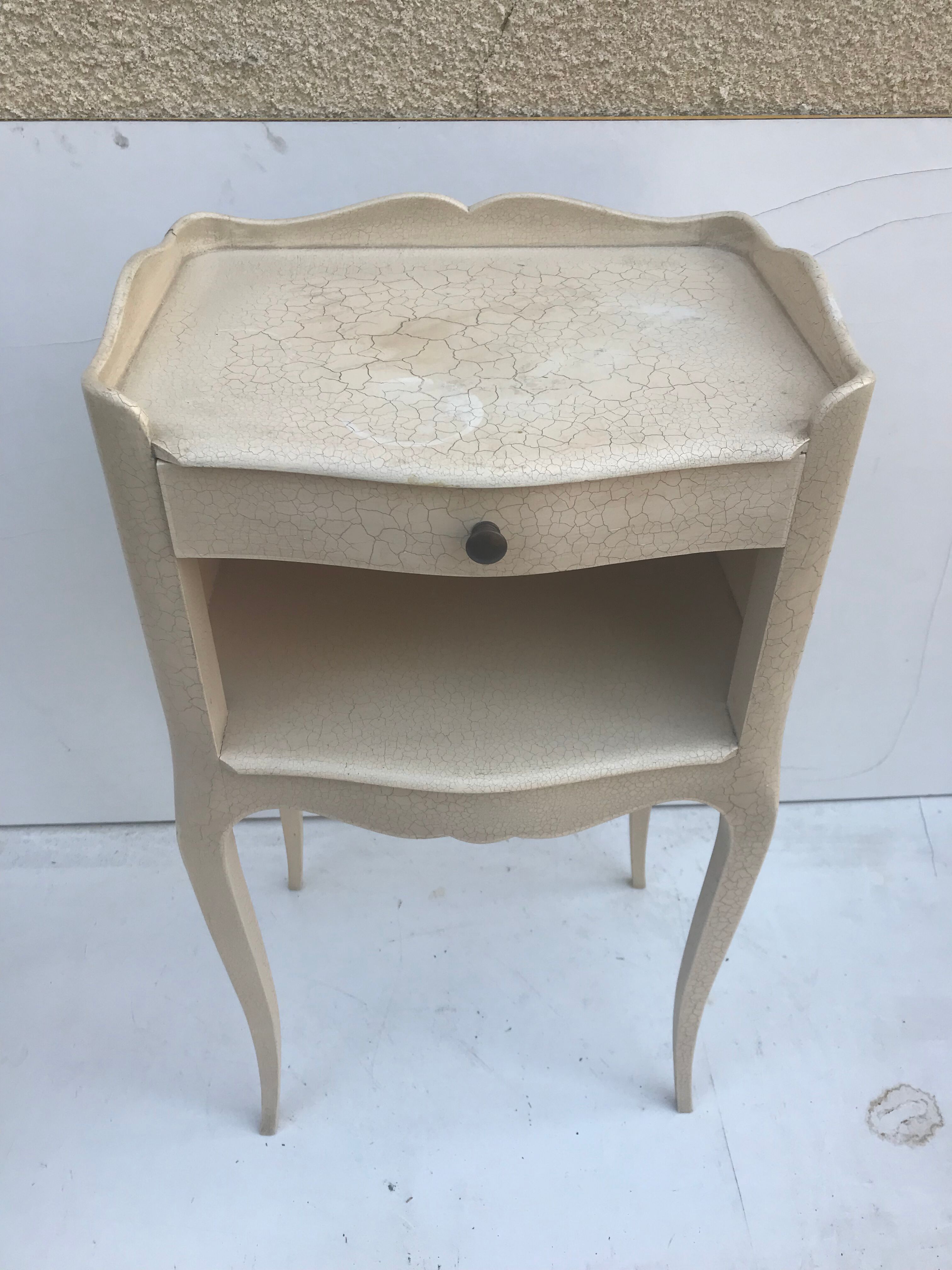 Pair of bedside tables in the Louis XV style