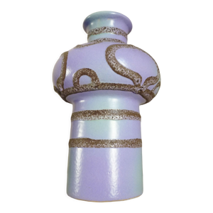 Vase en céramique émaillée,