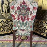 Suite de 6 chaises anglaises en velours