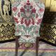 Suite de 6 chaises anglaises en velours