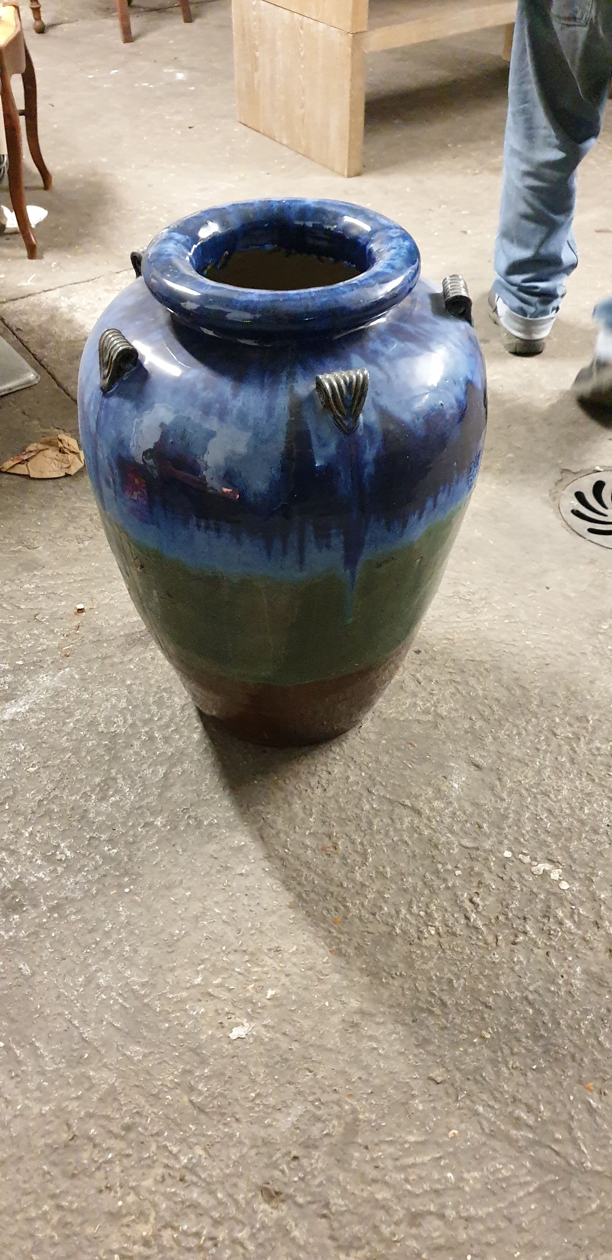 Terracotta garden pottery