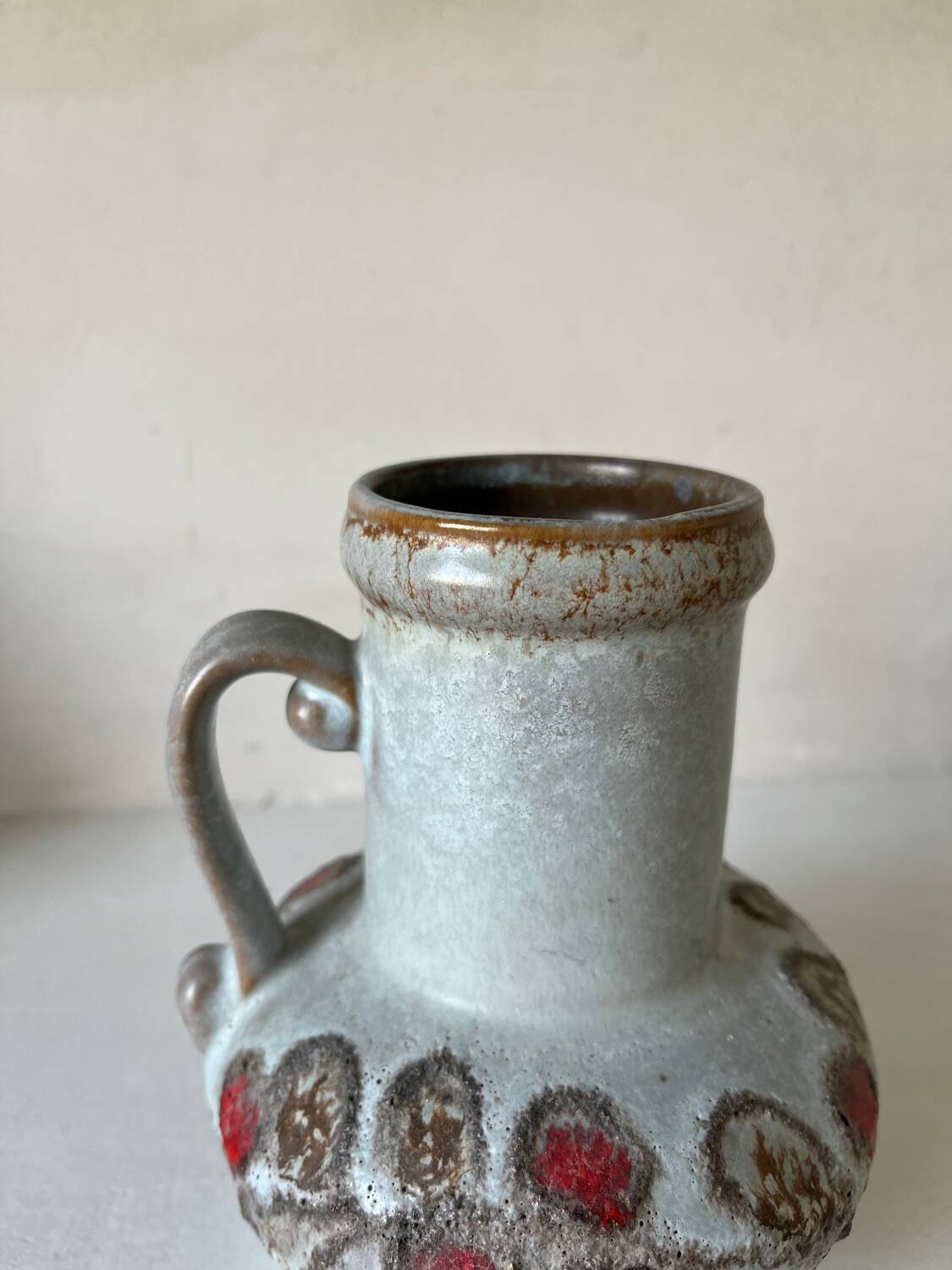 Vintage ceramic pitcher