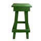 Painted wooden stool