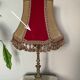 Pic candle living room lamp in solid brass, 20th century