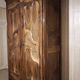 Magnificent walnut wardrobe.
