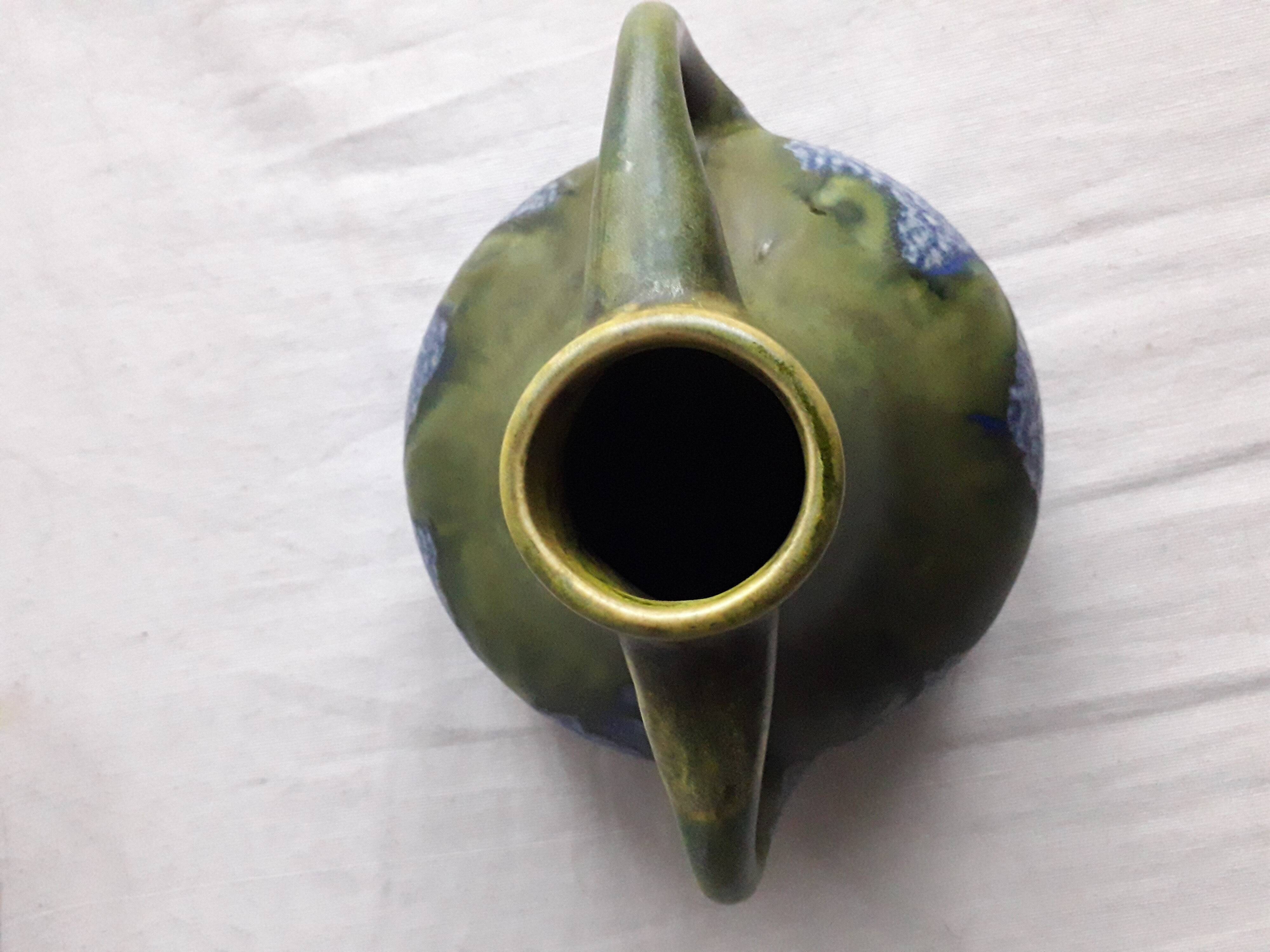 Vase signed Gréber very original