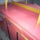 Sideboard in formica red
