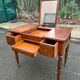 Coiffeuse en bois massif style Louis Philippe du 20ème
