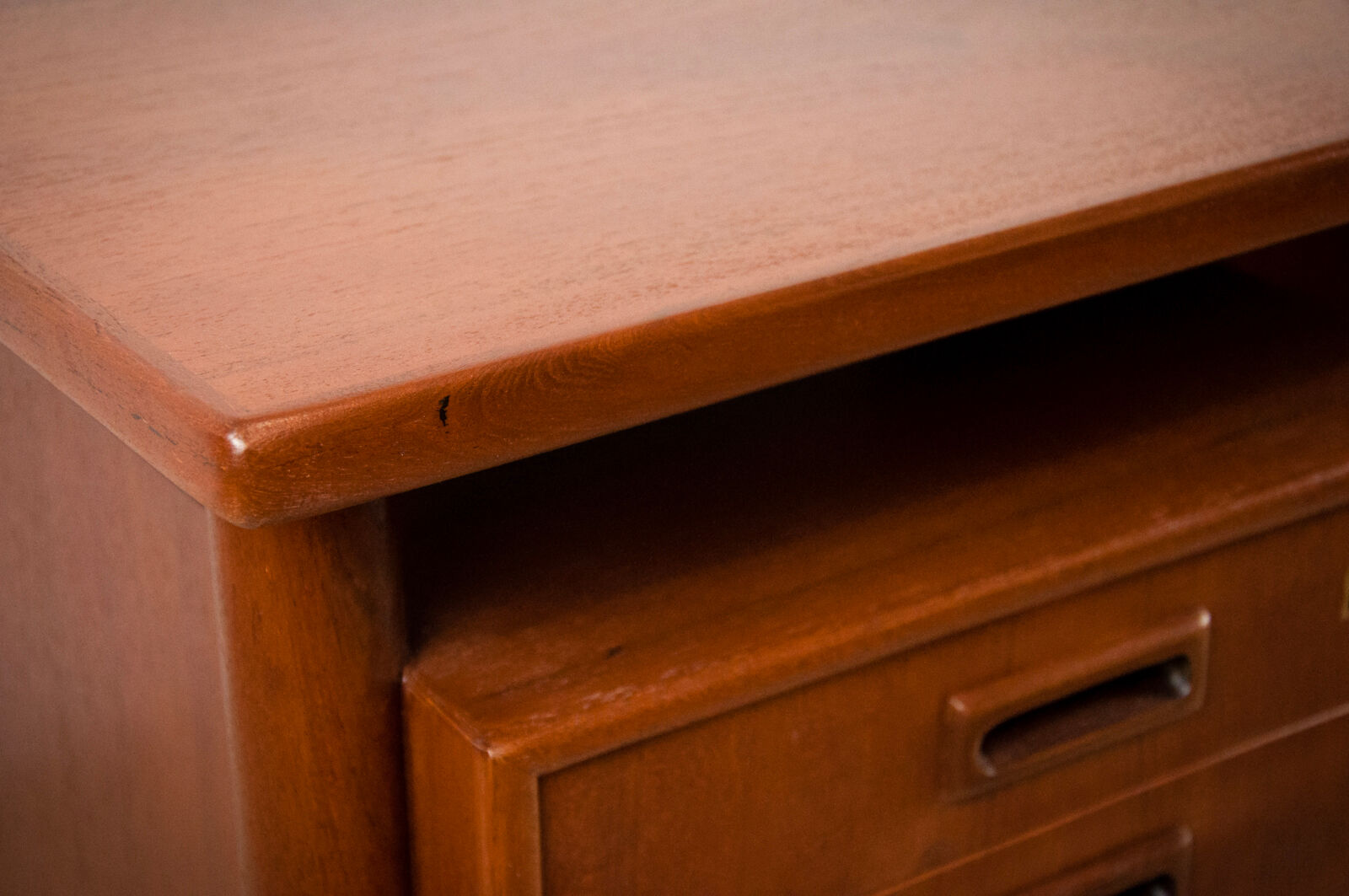 Teak desk by A. Vodder