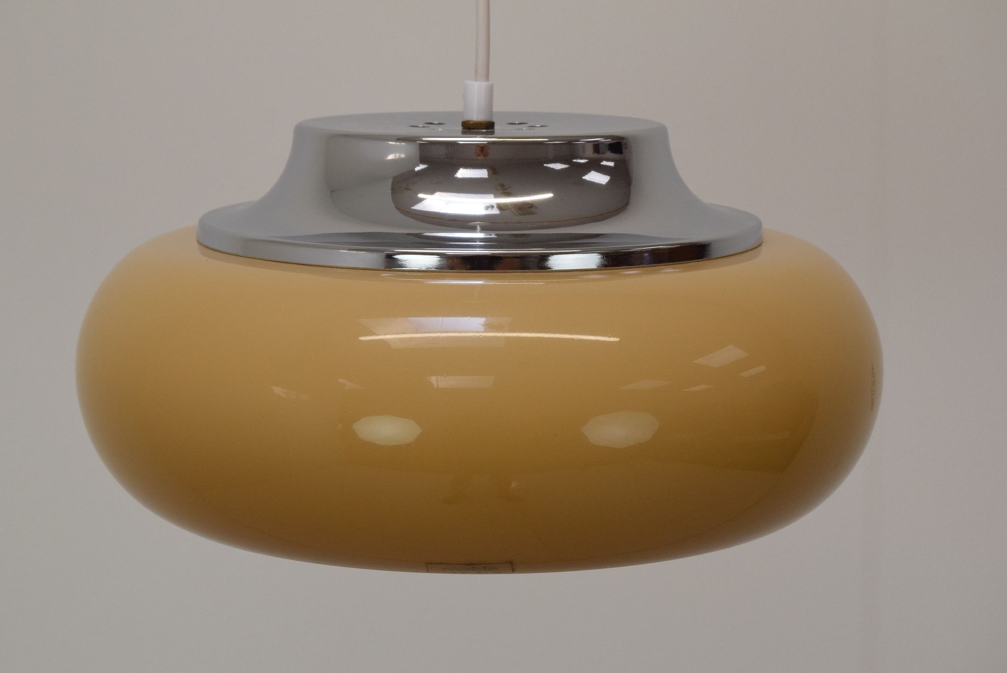 Mid-century pendant Meblo, designed Harvey Guzzini , Italy , 1970's