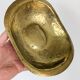 Vintage Hammered Brass Bowl Soap Dish Decorative Catchall Boho