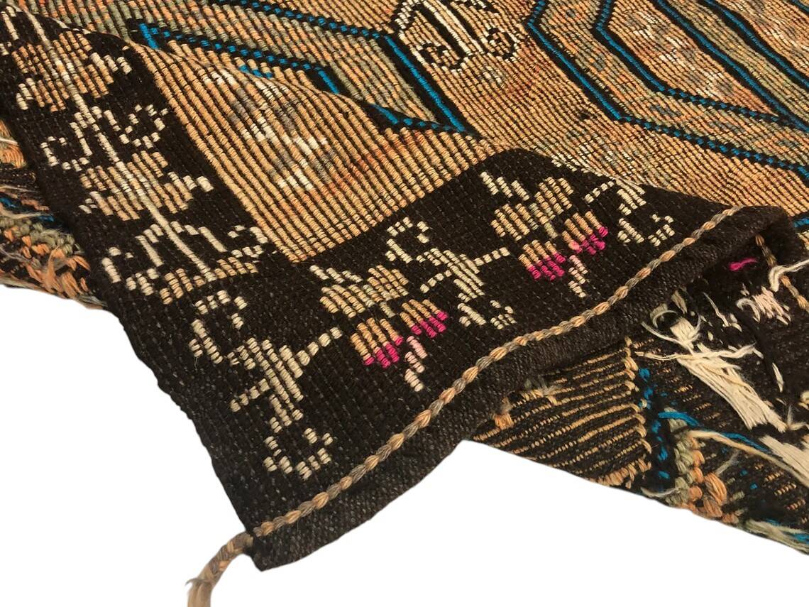 Kilim vintage kurde bohème