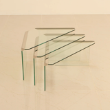 Trundle tables by Pierangelo Gallotti for Gallotti & Radice 70's