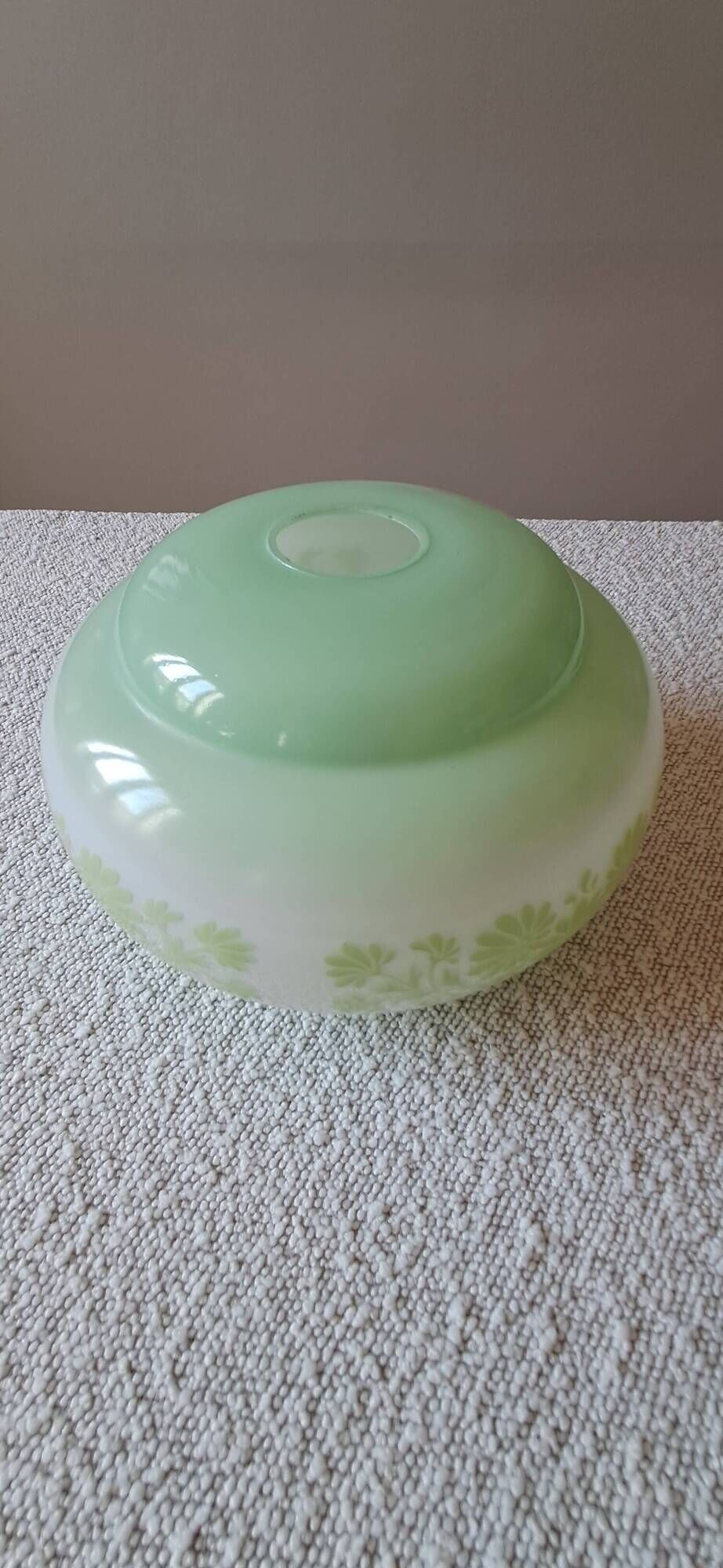 Globe opaline années 80