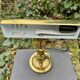 60s brass notary lamp