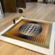 Heliogravure Vega - Zett by Victor Vasarely 60x60cm, print from 1974