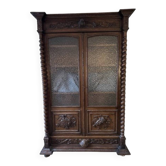 French Renaissance library Barley twist renaissance