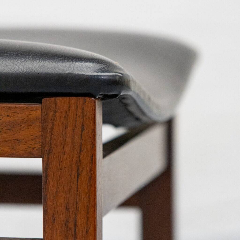 Italian Dining chair set by Tito Agnoli