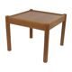Scandinavian square coffee table, teak, Domino Møbler, Denmark 1960