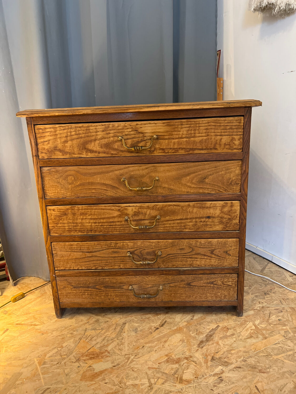 Commode chêne