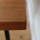Vintage modernist teak table by Paul Geoffroy for Roche Bobois, 1960.