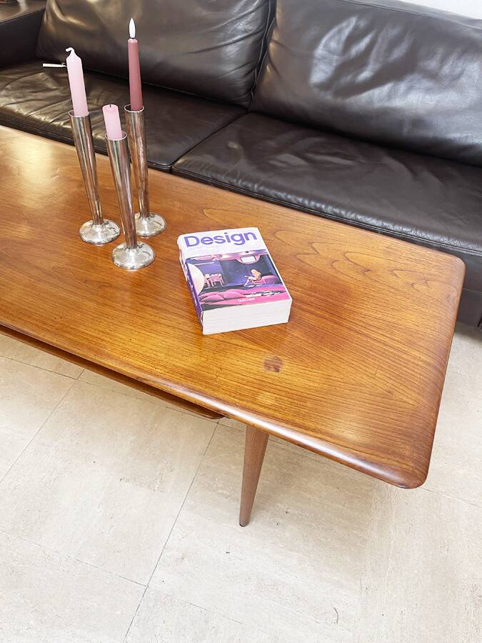 Teak coffee table Peter Hvidt & Orla Mølgaard – 1970s