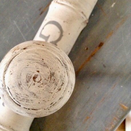 Old wall coat rack