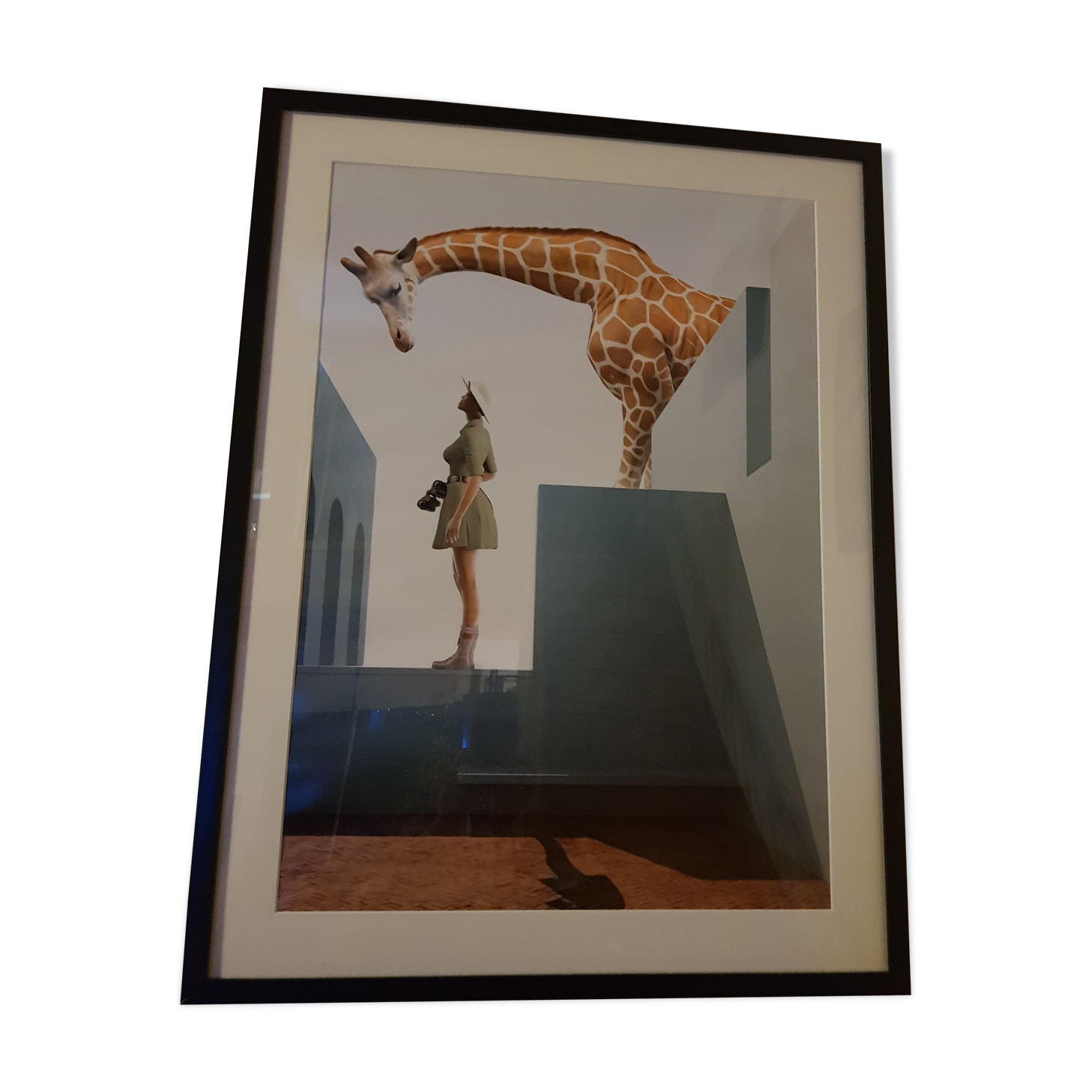 Framed screen printing