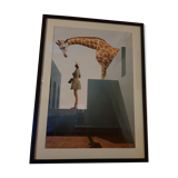 Framed screen printing