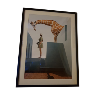 Framed screen printing