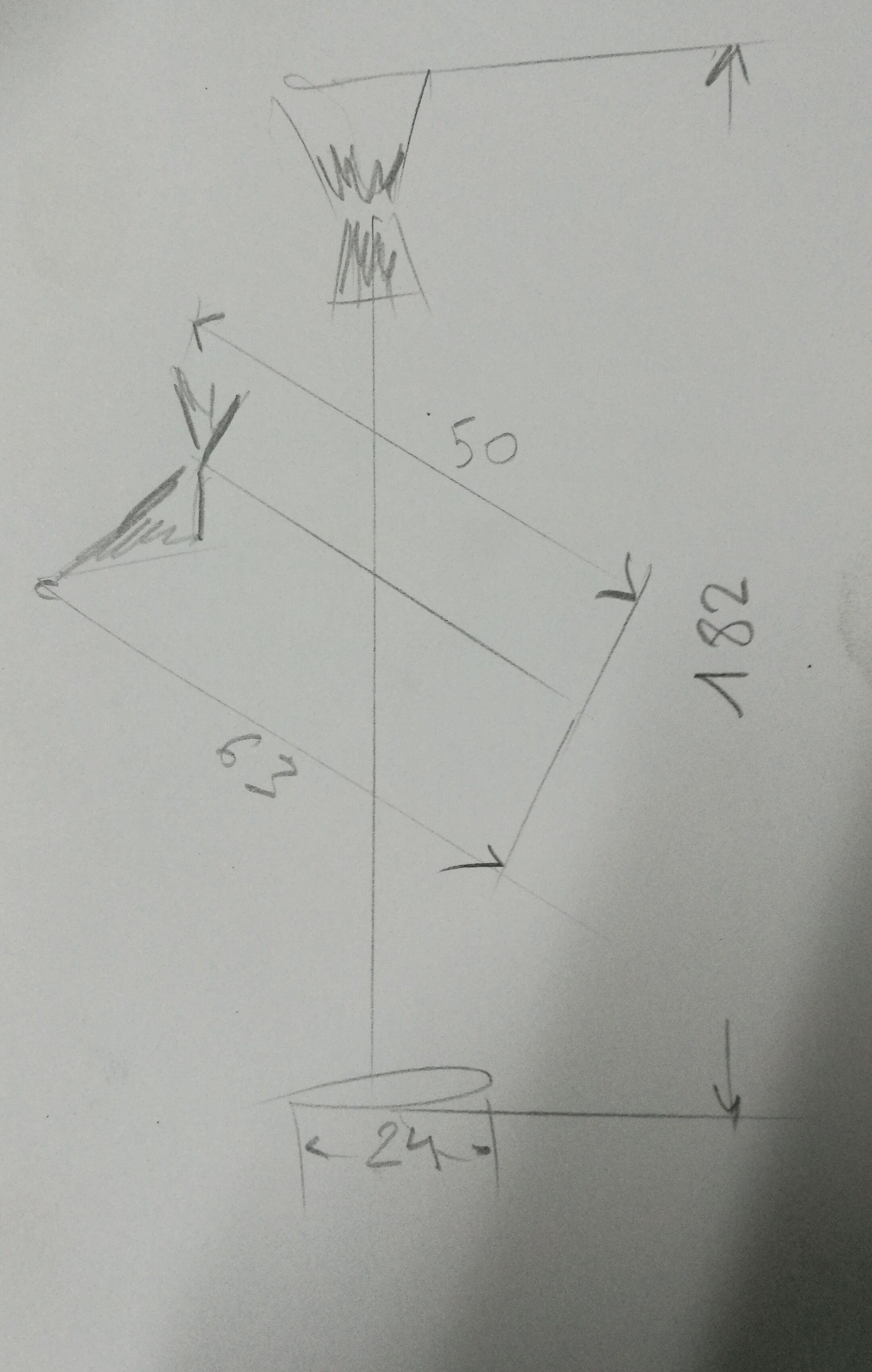 1950s Kalmar lamppost