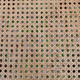 3 chaises de bistrot anciennes avec cannage