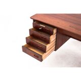 Teak Desk, designed by Svend Aage Madsen for H.P. Hansen, Denmark, 1960s