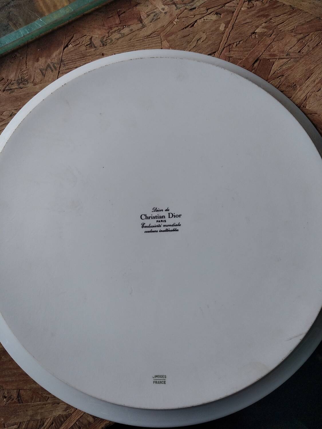 Christian Dior decorative plate