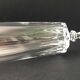 6 cut crystal flutes